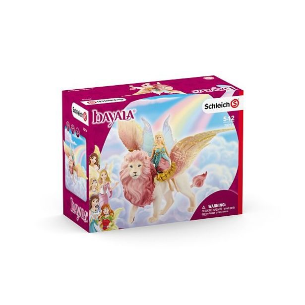 Elfí víla na okřídleném lvovi