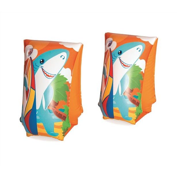 Bestway Nafukovací rukávky - Aquatic žralok, tučňák, 30x15cm