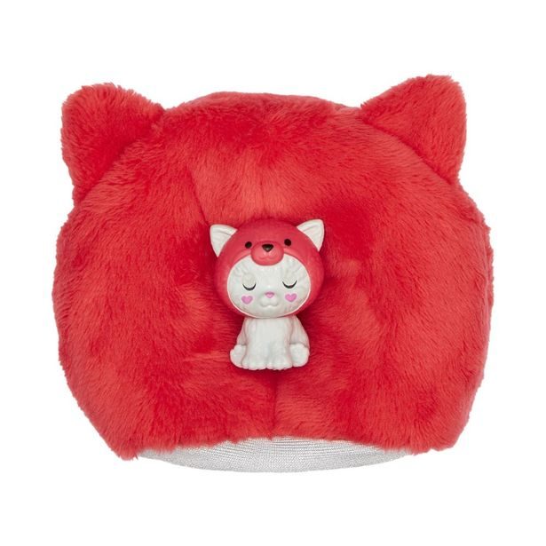 BRB CUTIE REVEAL BARBIE V KOSTÝMU - KOTĚ V ČERVENÉM KOSTÝMU PANDY