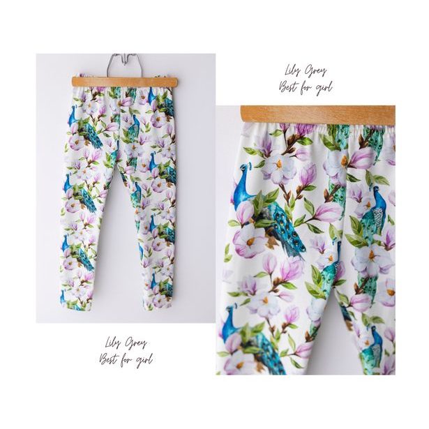 Legíny Lily Grey - Páv