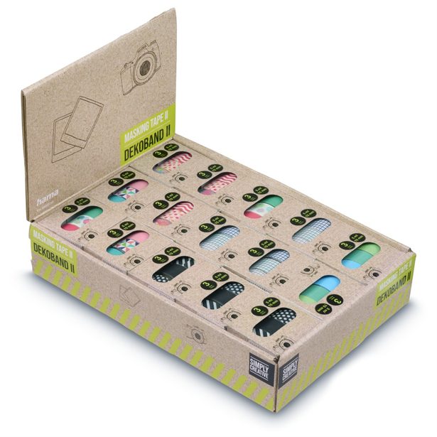 Hama lepící pásky pro kreativní tvorbu II, různé motivy, balení 15 setů (cena je uvedena za 1 set)