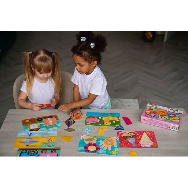 PEXI Velcro skládačky -Tvary (Shapes)