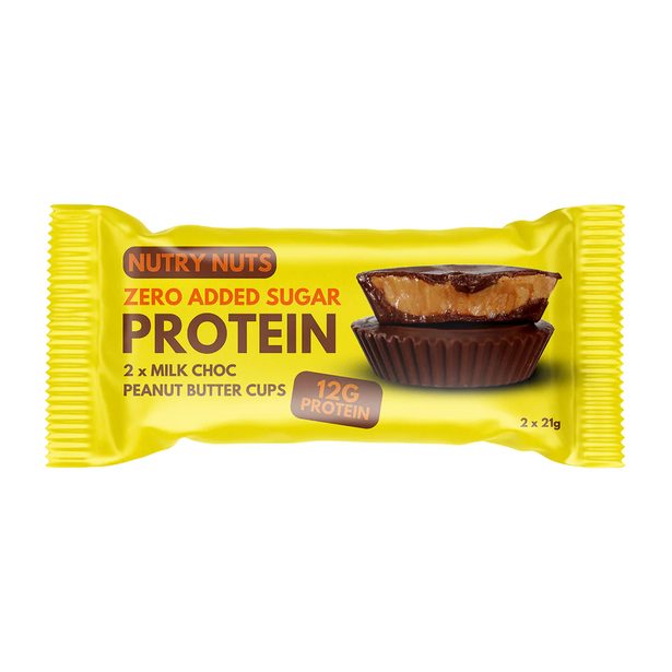 TOPNATUR Protein. košíčky mléčná čokoláda s arašídovým máslem