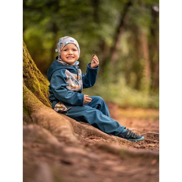 Unuo, Batolecí softshellové kalhoty s fleecem, Kobaltová