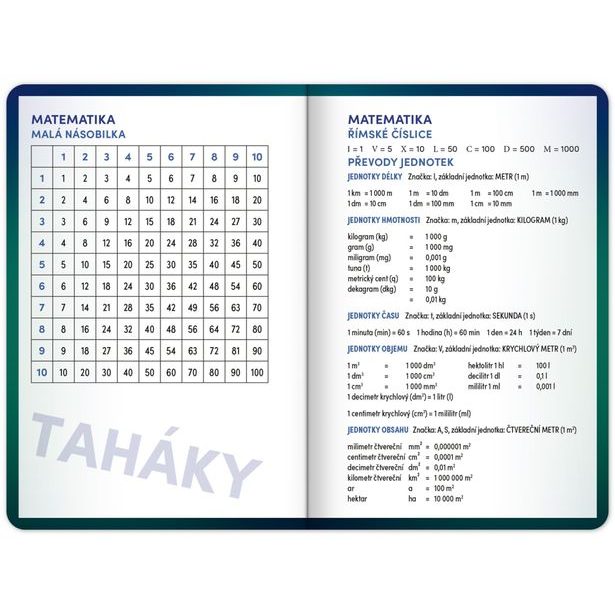 NOTIQUE Školní diář Zelený (září 2025 – prosinec 2026), 9,8 x 14,5 cm