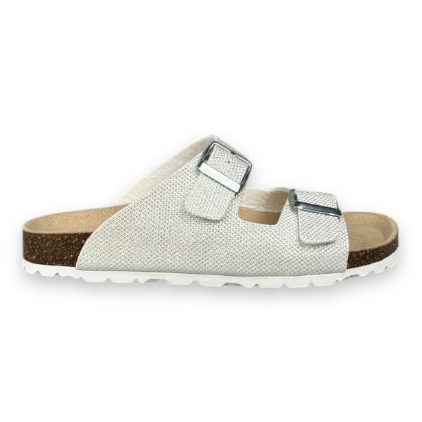 Dívčí pantofle Richter - Bílé