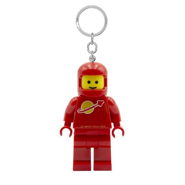 LEGO Spaceman Kosmonaut červený svítící figurka (HT)