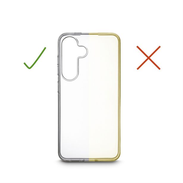 Hama Always Clear, kryt pro Samsung Galaxy S25 Edge, vždy průhledný, nežloutne