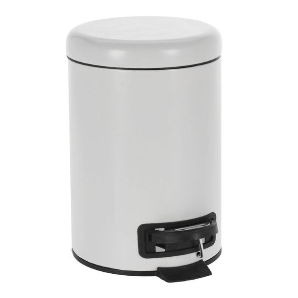EXCELLENT HOUSEWARE Odpadkový koš do koupelny 3 l bílá KO-106000230bila