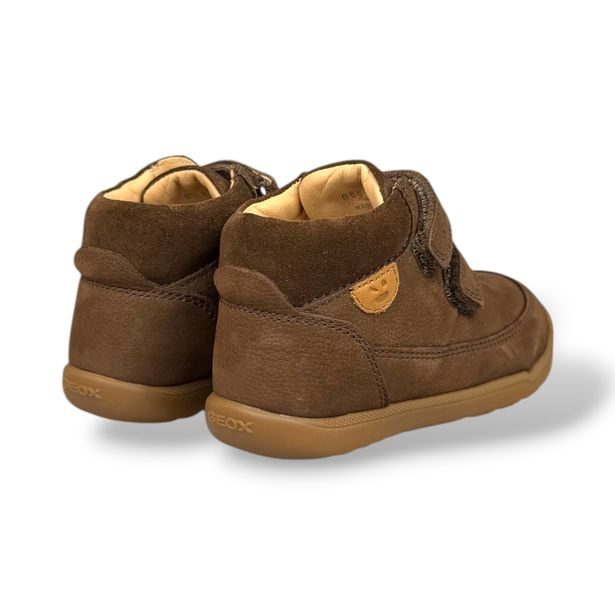 Chlapci první kroky Geox Macchia Baby Boy - hnědé