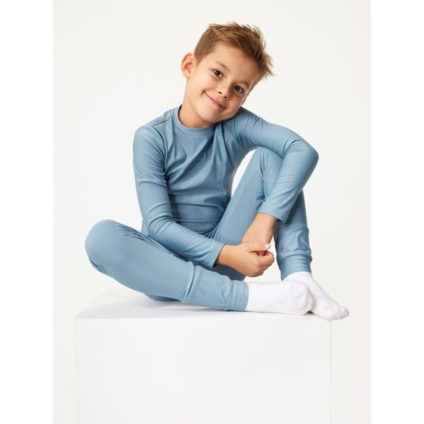 Dětské termo legíny, Modrá
