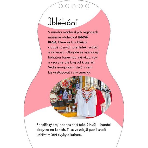 Oblékáme maďarské panenky SÁRA – Omalovánky Baagl