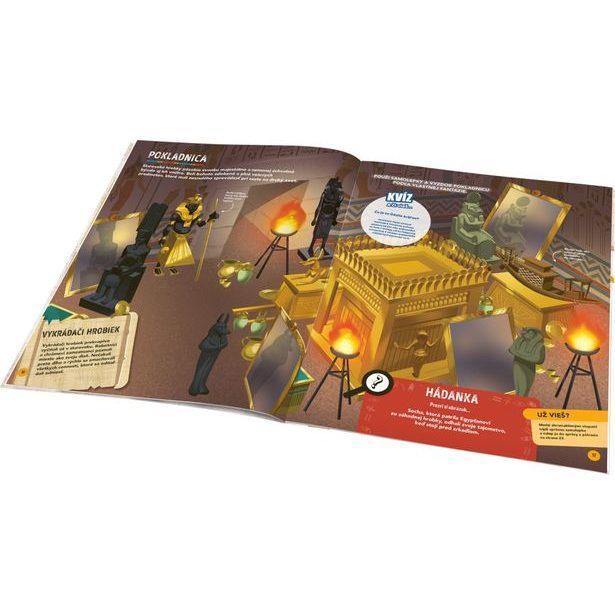 MISIA EGYPT – Pátraj a lúšti so samolepkami