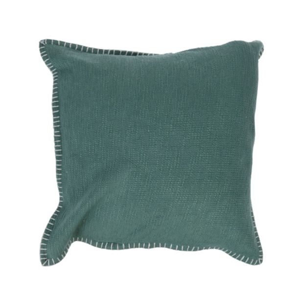 HOMESTYLING Polštář dekorační bavlna 45 x 45 cm zelená KO-A35822130zele