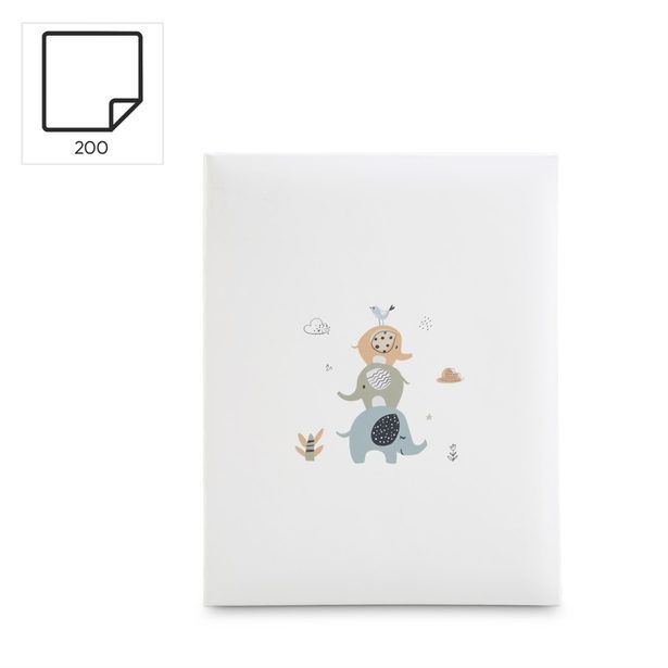 Hama album memo ANIMALS 10x15/200, popisové štítky