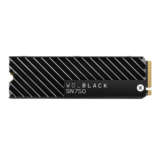 WD Black SN750 SSD 500 GB s chlazením