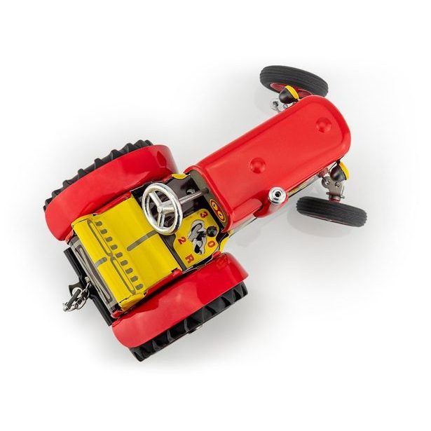 Traktor ZETOR červený - plastové disky