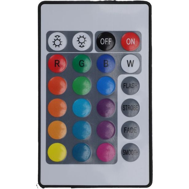 PROGARDEN Nabíjecí lampa kempingová venkovní s ovladačem RGB 26 cm KO-CY8001950