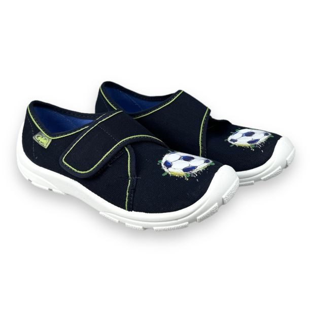 Dětská domácí obuv Befado - fotbal