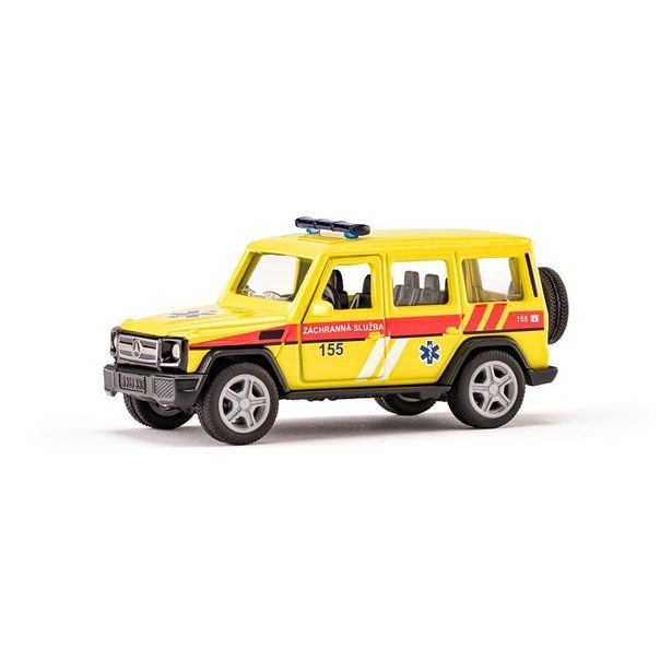 SIKU Super česká verze - ambulance Mercedes AMG G65