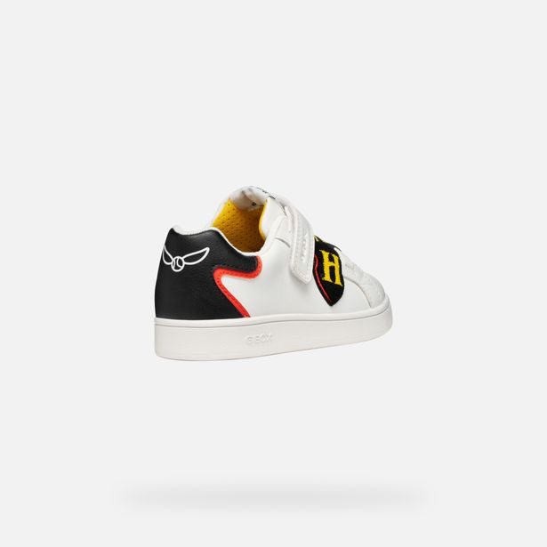 Bílé chlapecké tenisky Geox Eclyper