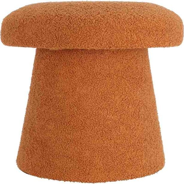 HOMESTYLING Taburet ve tvaru houby 43 cm hnědá KO-AAK400120