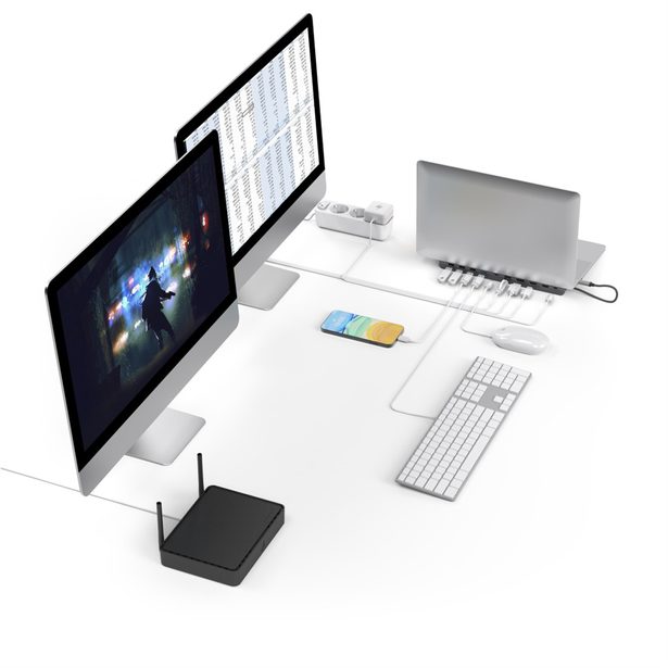 Hama USB-C hub ConnectOffice Pro, 10 připojení