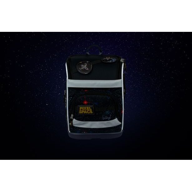 BAAGL Školní aktovka Zippy plus Pixel Space