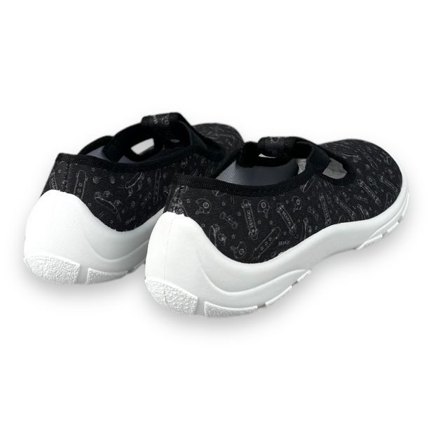 Dětská domácí obuv Befado - černé, SKATE