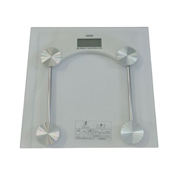 váha 180kg osob.dig. OBDÉLNÍK (2005D), průhl.sklo