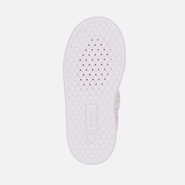 Bílé dívčí tenisky Geox Eclyper