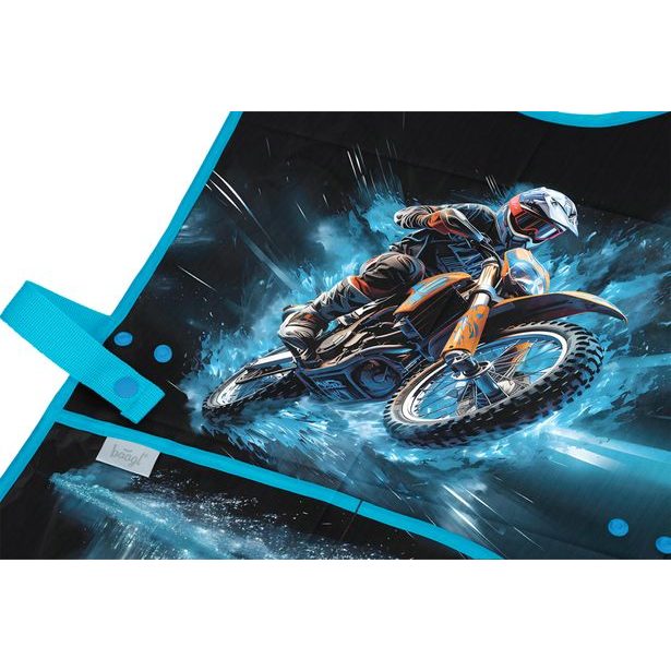 BAAGL Dětská zástěra Motorka