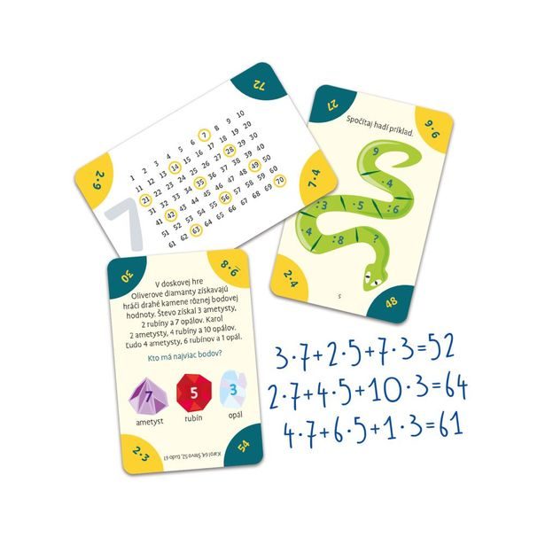 CHYTRÉ KVÍZY - NÁSOBILKA Naučná hra