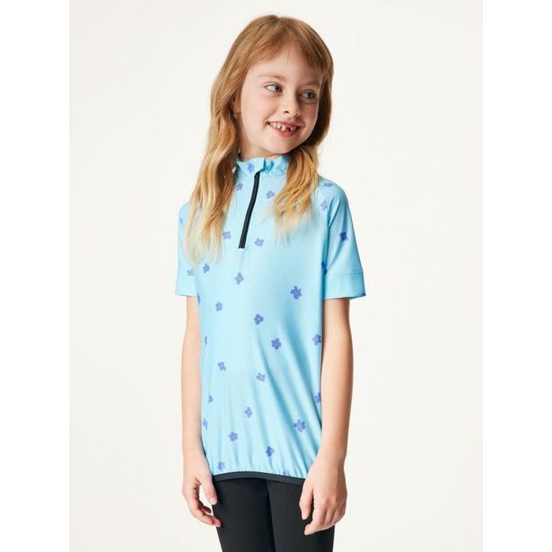 Unuo, Dětský funkční cyklodres, Sv. Modrá, Květiny