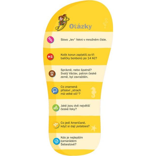 VELCÍ ŠIKULOVÉ, 8-9 let – Kvízy na cesty Baagl