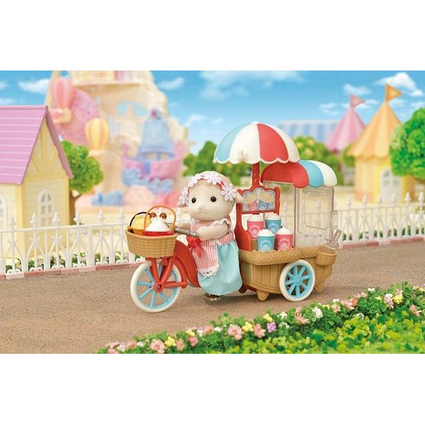 Sylvanian family Popcorn pojízdná prodejna s ovečkou