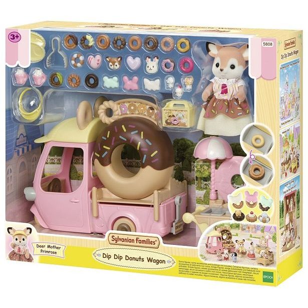 Sylvanian family Pojízdný stánek s Donuty