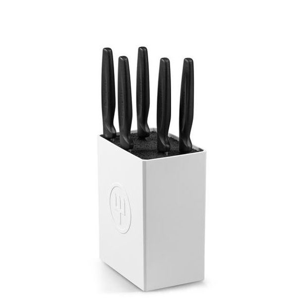 Wüsthof CC BLOK NA NOŽE WÜSTHOF MINI S 5 ČERNÝMI NOŽI_hamashop