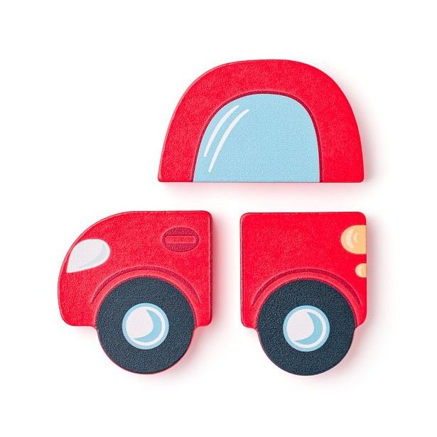 WOODY Puzzle Baby na desce, 4 motivy