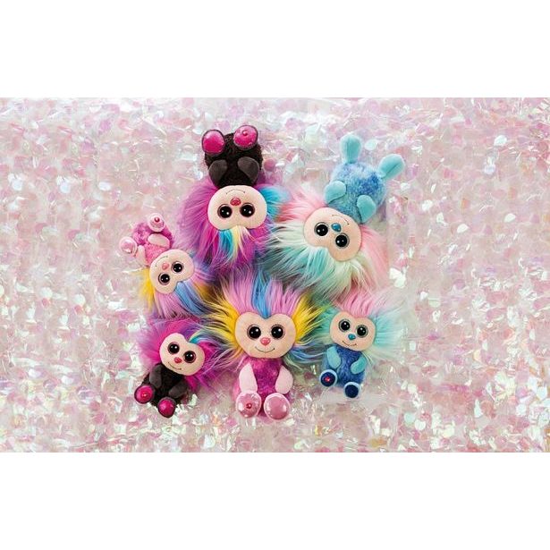 NICI Glubschis plyš Víla Azizi 15cm, růžová,duhová