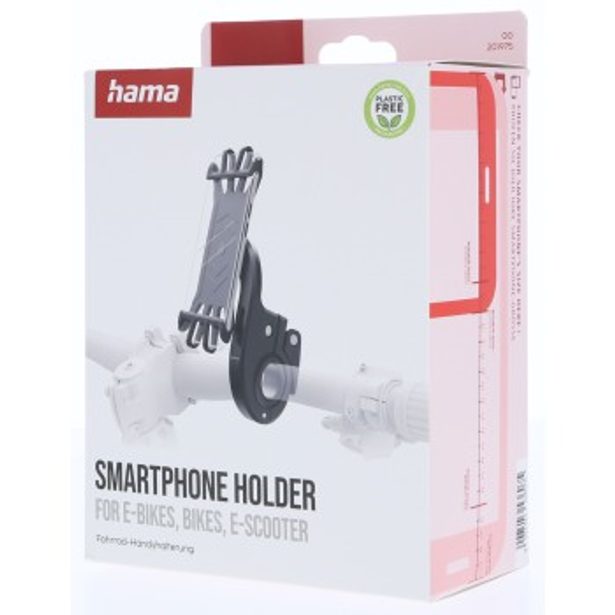 Hama držák mobilu na řídítka kola, elektrokola, koloběžky, elektrokoloběžky apod., 360° otáčení
