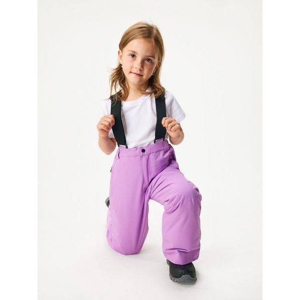 Unuo Dětské zimní rostoucí oteplovačky Ski, Lila