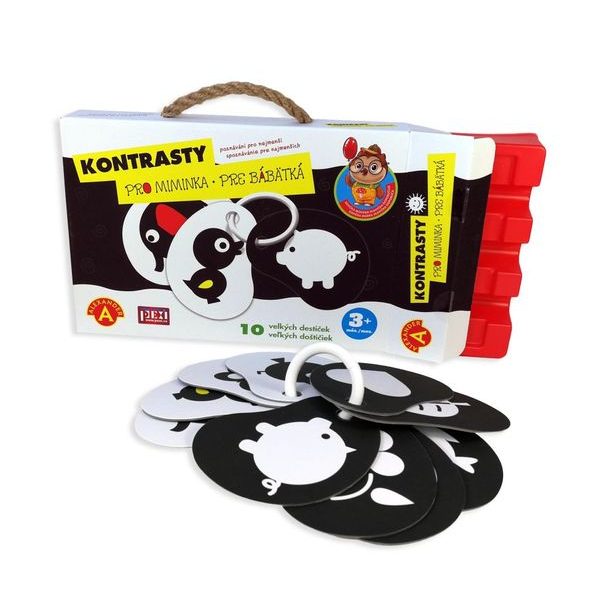 Kontrasty-poznávání pro nejmenší
