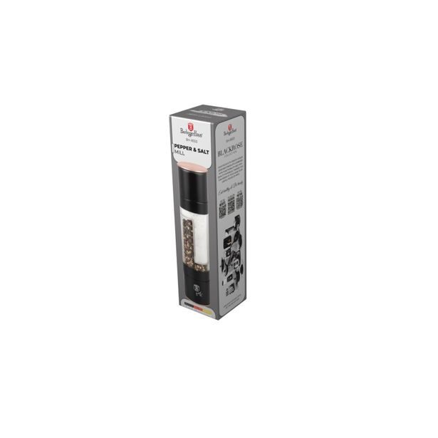 BERLINGERHAUS Mlýnek na pepř a sůl dvojitý Black Rose Collection BH-8553