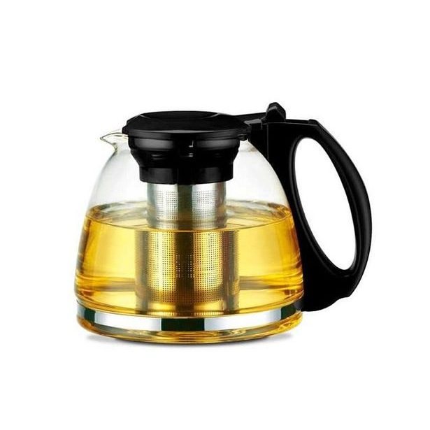 konvice 1,10l, NR sítko, sklo+plast