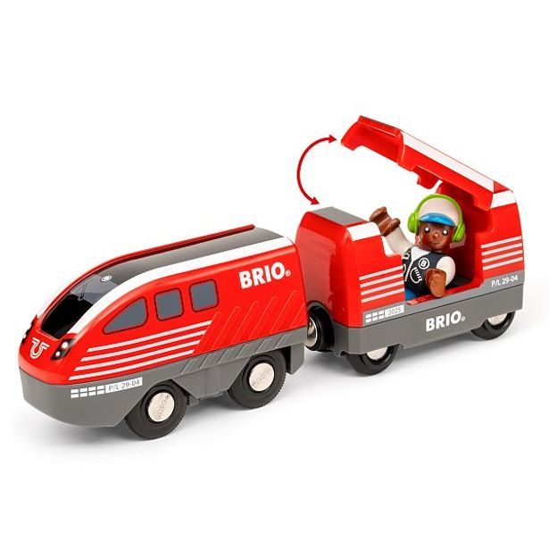 BRIO Vlaková sada s natahovacím vláčkem