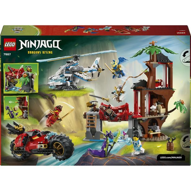 Souboj nindža vozidel a domek na stromě