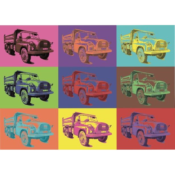 POP ART - TATRA 1000 puzzle