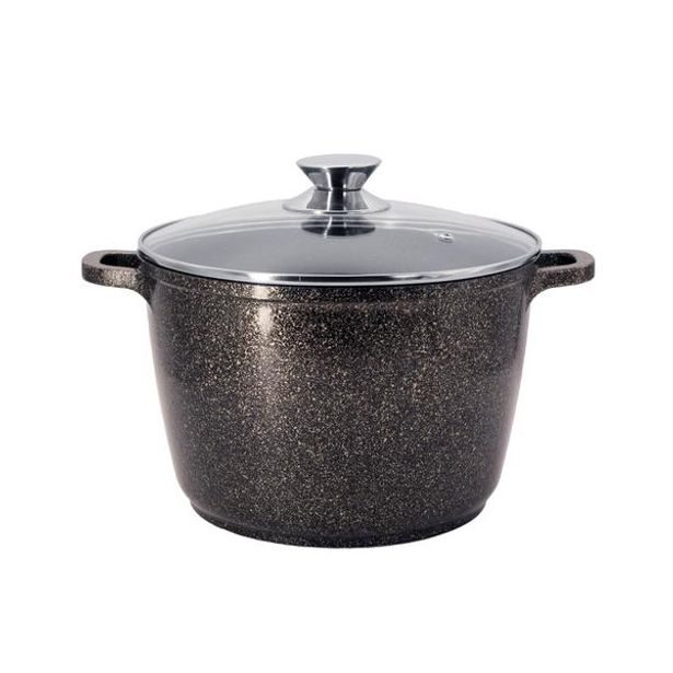 KITCHISIMO HRNEC S POKL.KITCHISIMO 24X16,5 HLINÍK KERAM. 6,2L_hamashop