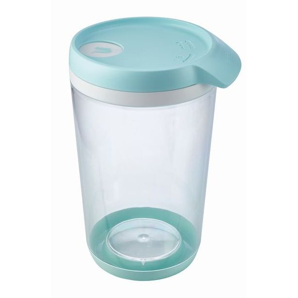 dóza 2,50l d16,5x24,5cm, BRUNI, sypací, AKVAMARÍN plast